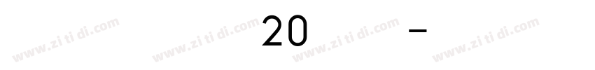 Expert20 常规字体转换